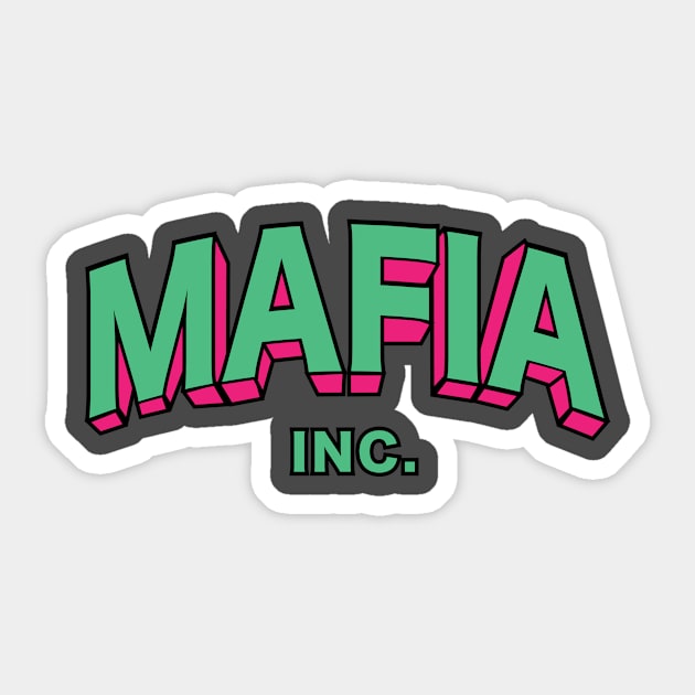 Mafia limited sweater Sticker by Estudio3e